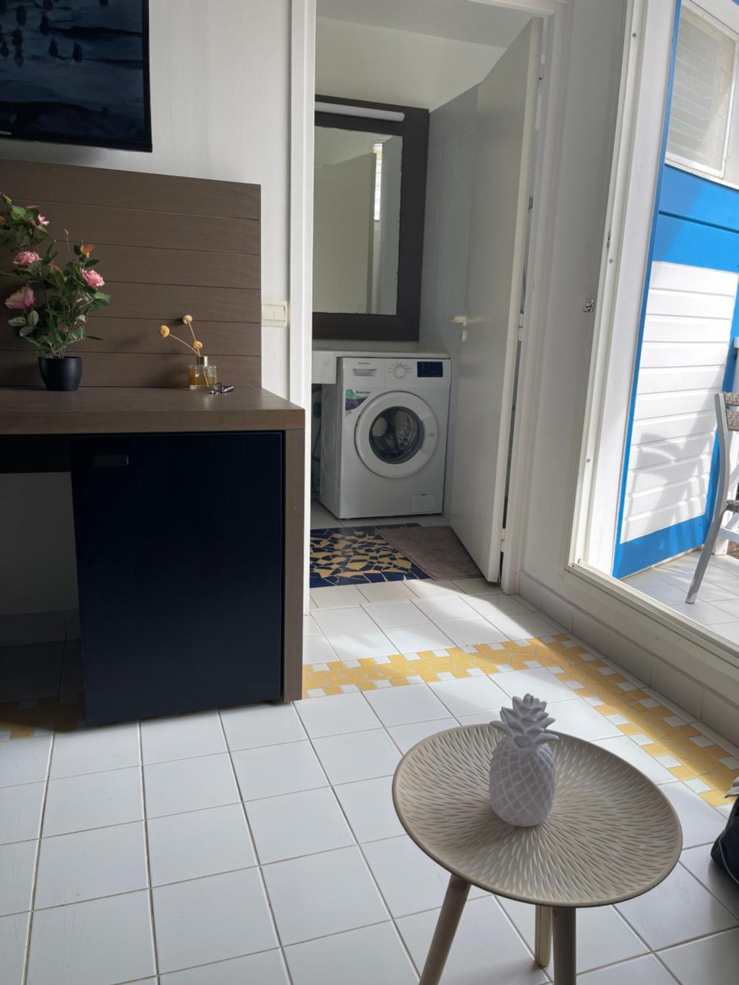 Studio 25 M Manganao Joela 4 Personnes Avec Machine A Laver (Adults Only) Saint-Francois  Exteriér fotografie
